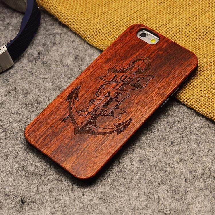 Luxury Hard Wooden for Case Iphone Models - MaviGadget