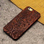 Luxury Hard Wooden for Case Iphone Models - MaviGadget