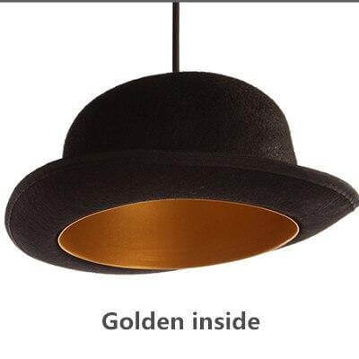 Modern Gentleman Hat Pendant Lamp