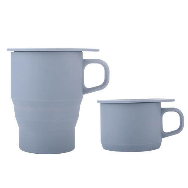 Earth-Friendly Reusable Creative Silicone Foldable Mug