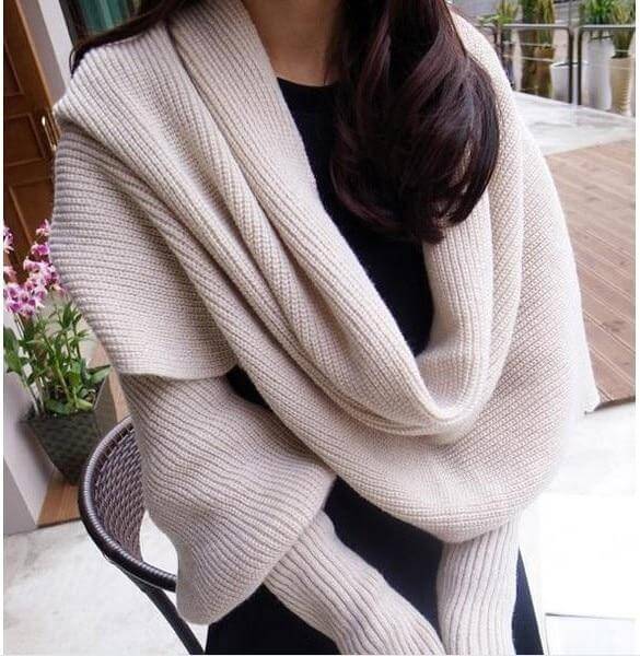 Scarf With Sleeves - Image 0