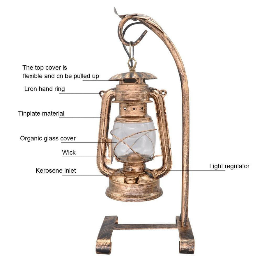 Vintage Table Otto Candle Lamp - Image 7