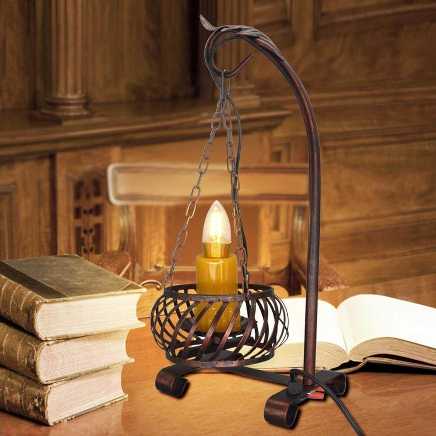 Vintage Table Otto Candle Lamp - Image 4