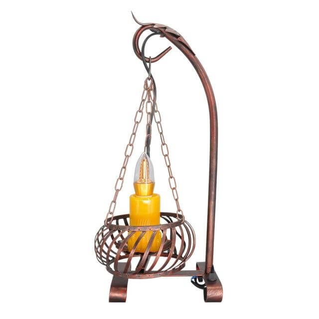 Vintage Table Otto Candle Lamp - Image 1