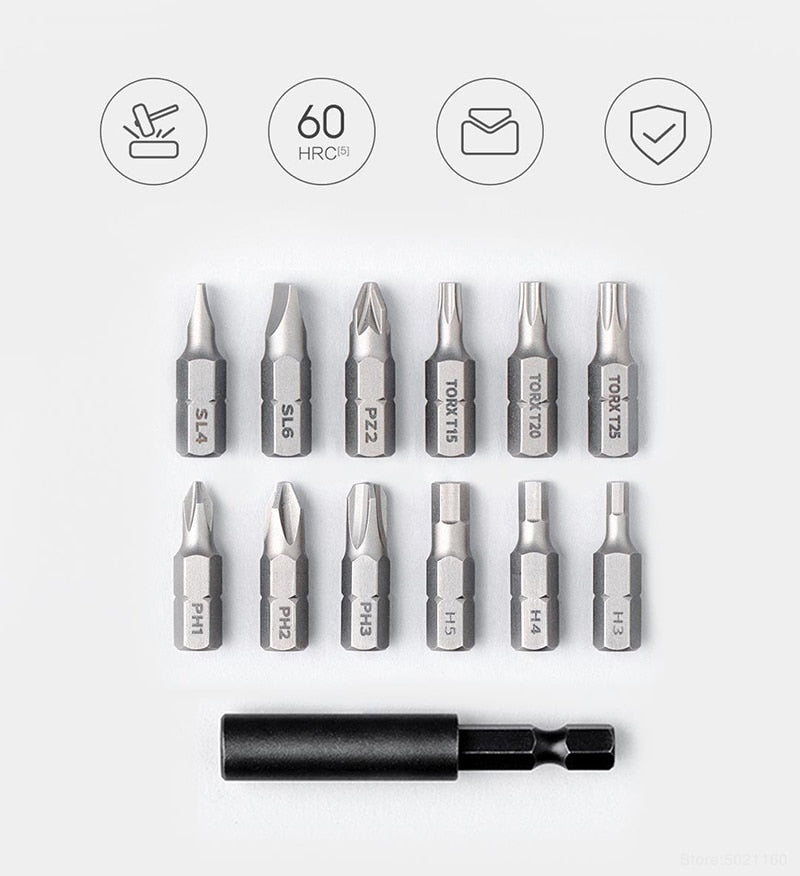 Portable Rechargeable Cordless Electric Screwdriver Set - Image 11