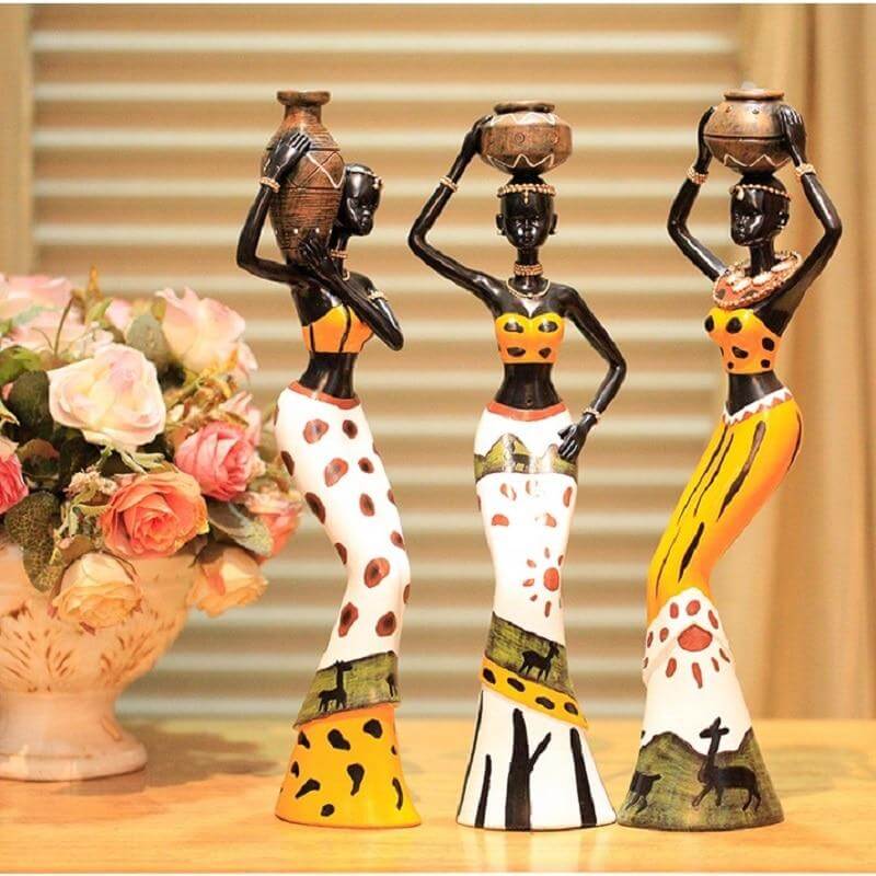 3 Women Art Love Figurine - Image 2