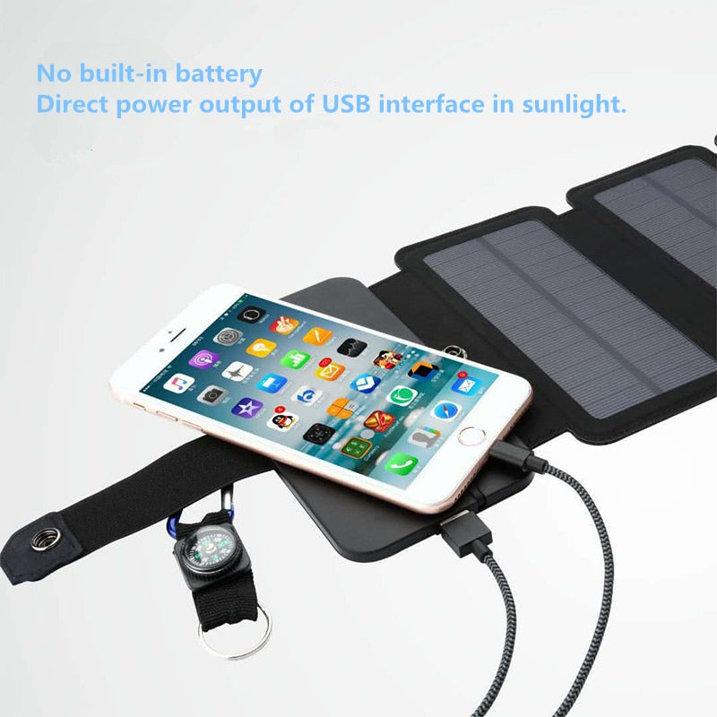 Foldable Portable Solar Panel Phone Charger - Image 4