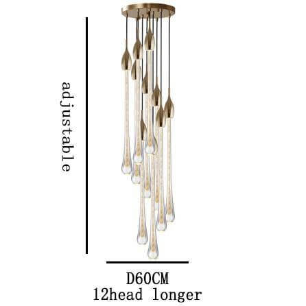 Melting Glass Crystal Luxury Pendant Lights - Image 2