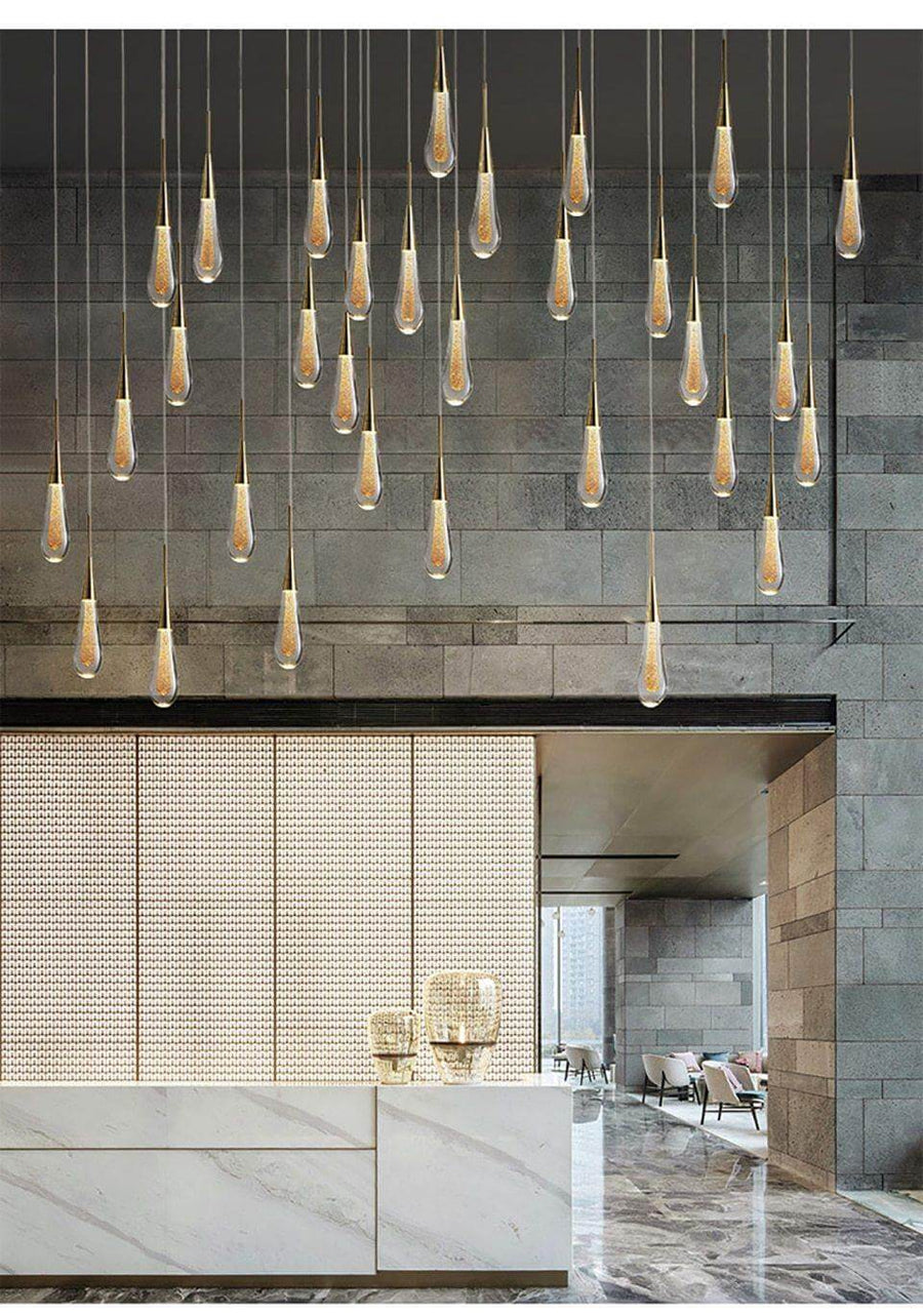 Melting Glass Crystal Luxury Pendant Lights - Image 15