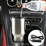 500ML Electric In-car Stainless Steel Travel Heated Mug