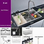 Stainless Steel Multifunctional Kitchen Sink - MaviGadget