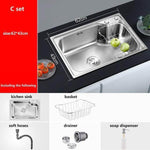 Stainless Steel Multifunctional Kitchen Sink - MaviGadget