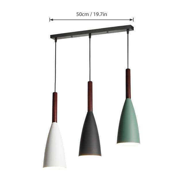 Modern Elegant Nordic Style Colorful Pendant Hanging Light - MaviGadget