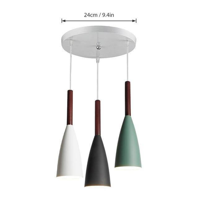 Modern Elegant Nordic Style Colorful Pendant Hanging Light - MaviGadget