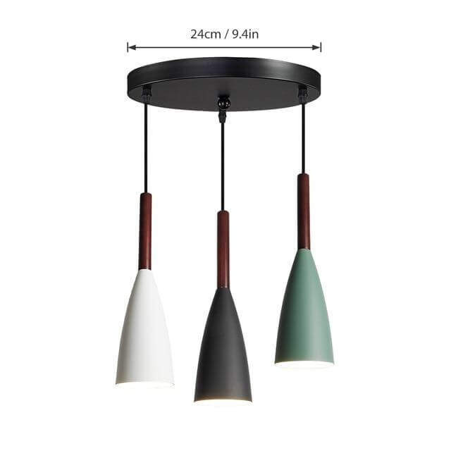 Modern Elegant Nordic Style Colorful Pendant Hanging Light - Image 4