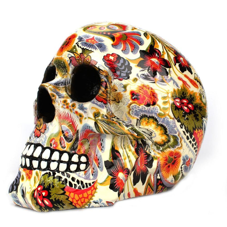 Creative Colorful Resin Skull Halloween Party Decoration - Image 6