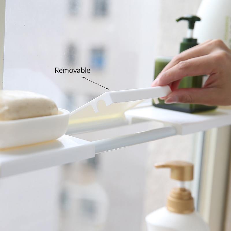 No-Drill Adjustable Kitchen Cabinet Organizer Rack - Image 6