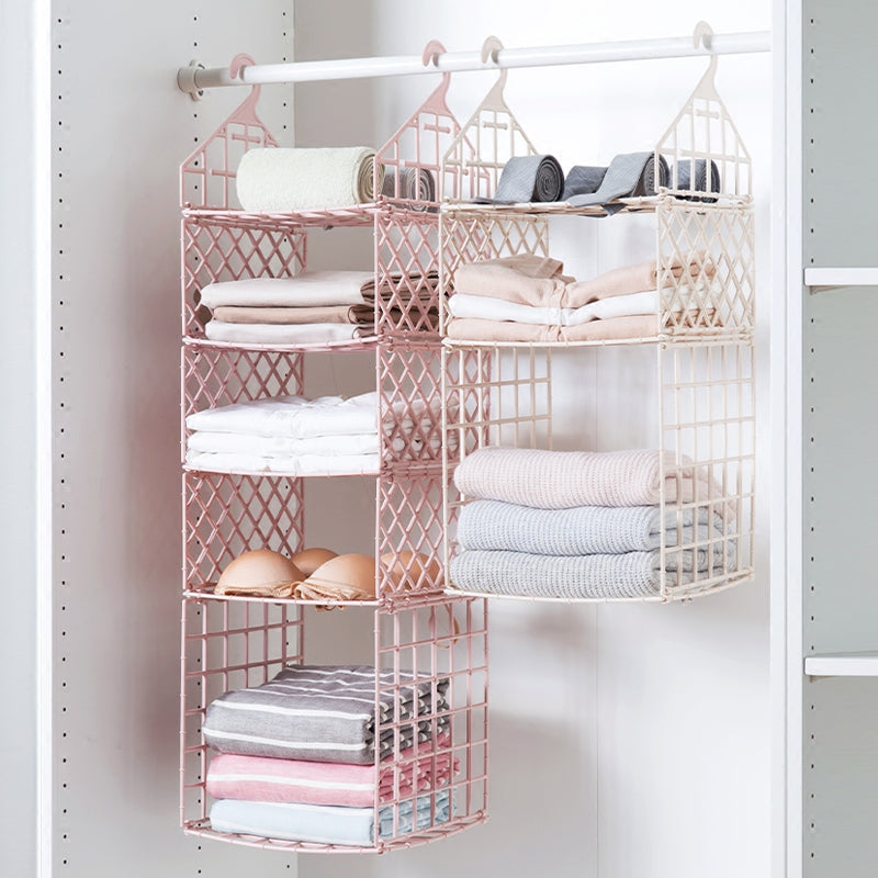 Foldable Wardrobe Multilayer Storage Rack - Image 0