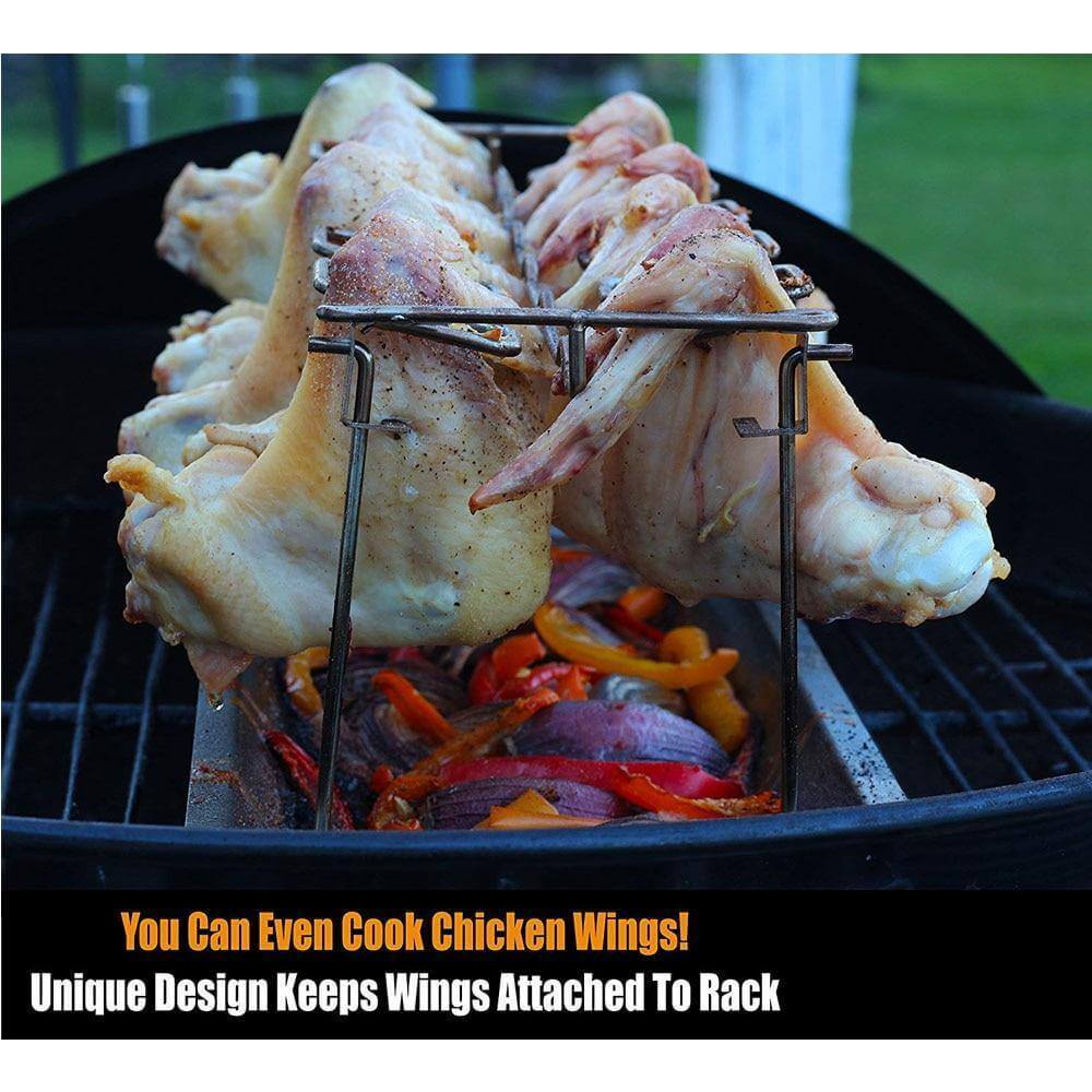Stainless Steel Chicken Wing Rack · Mavigadget
