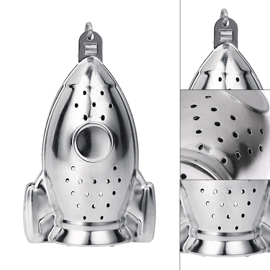 Stainless Steel Rocket Tea Filter Infuser - Image 5