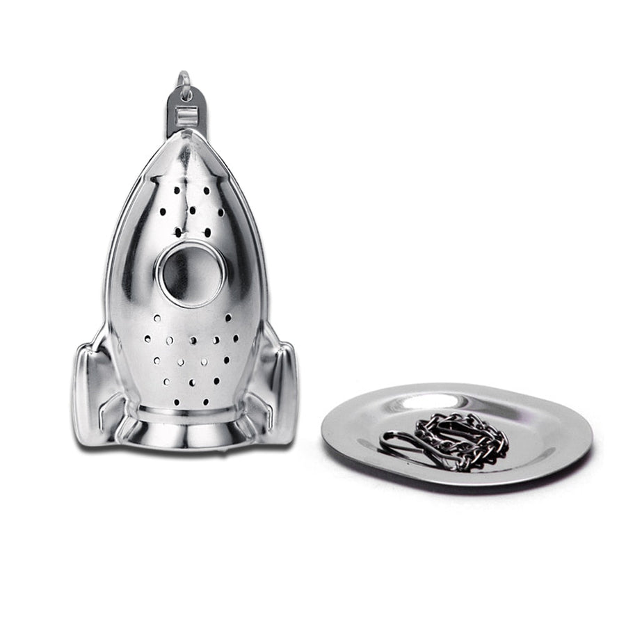 Stainless Steel Rocket Tea Filter Infuser - Image 4