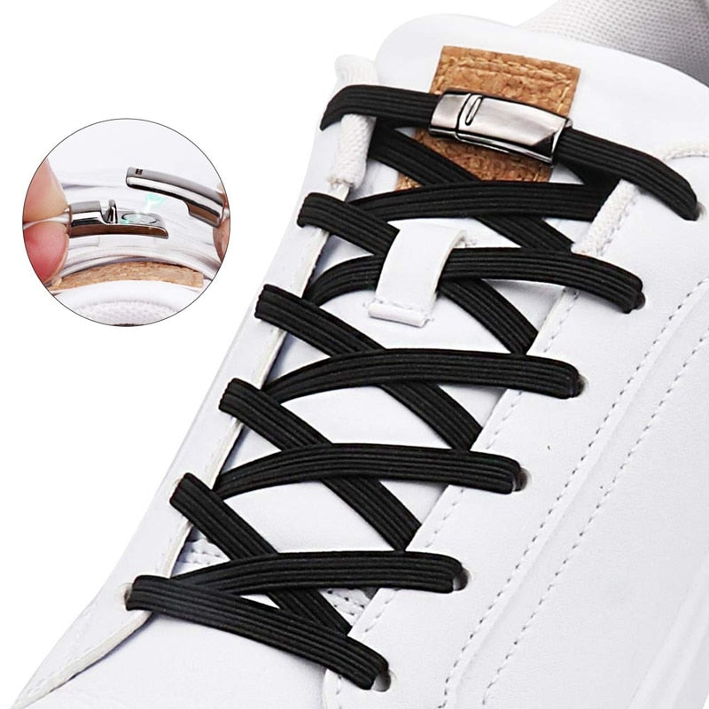 4pcs Metal Magnetic Lazy Shoelace