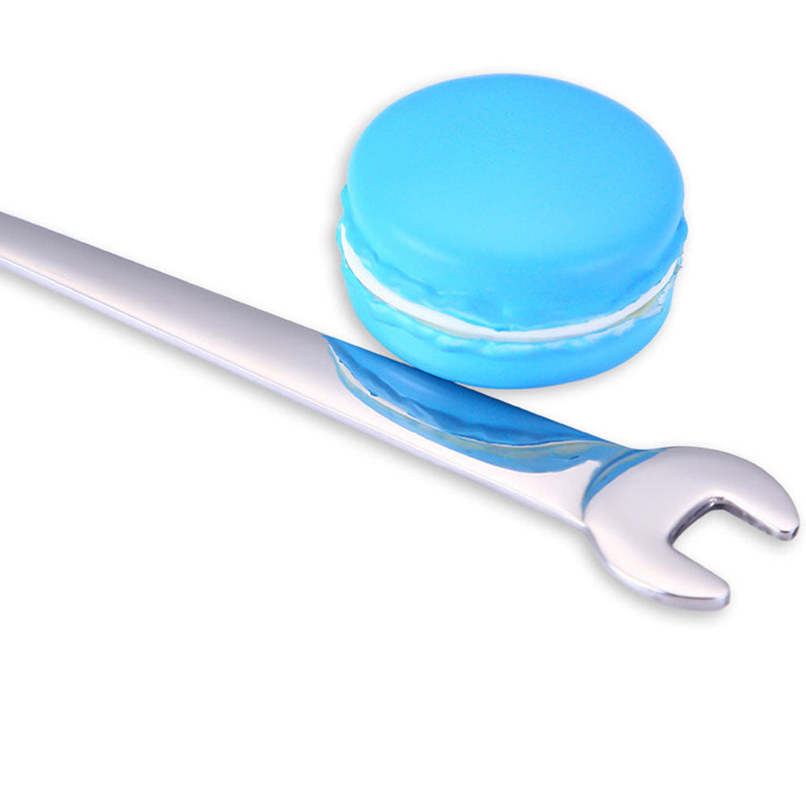 Creative Wrench Shape Fork Spoon Cutlery Set - Image 4