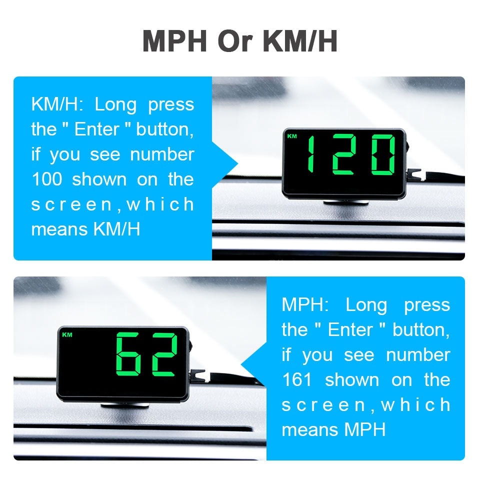 Universal Digital GPS Speedometer