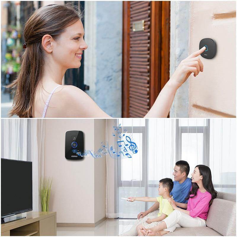 Wireless Waterproof Touch Button Doorbell - Image 2