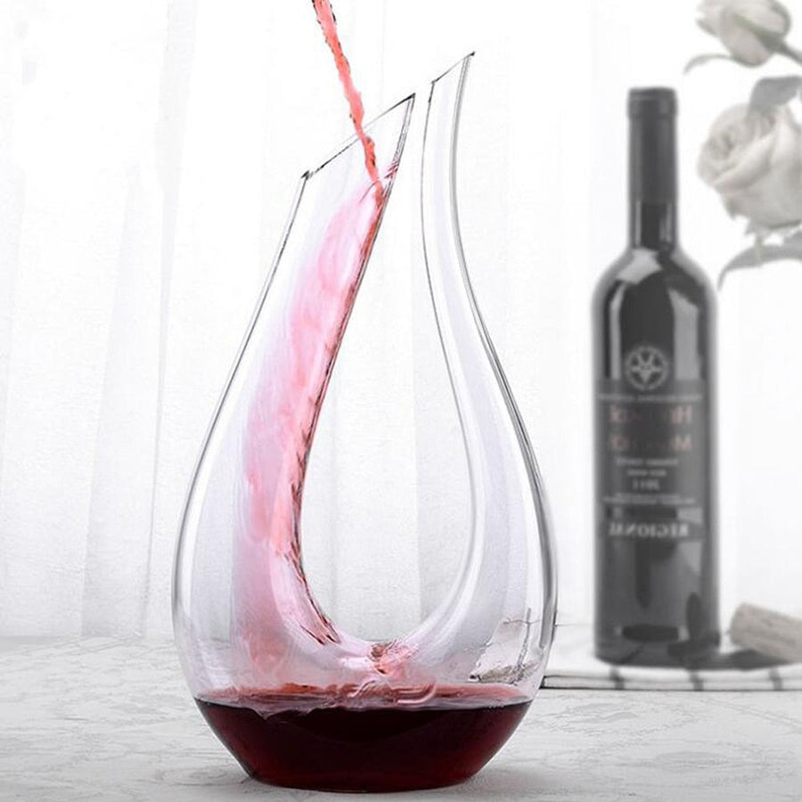 Handmade Crystal Unique Wine Decanter - Image 3