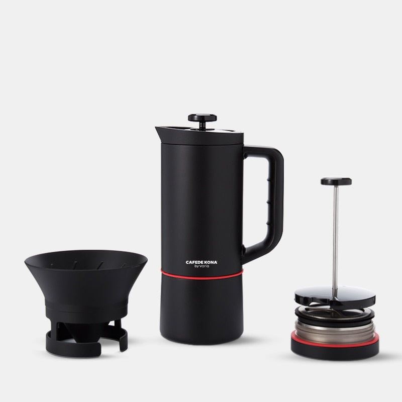 6in1 Elegant French Press Coffee Maker