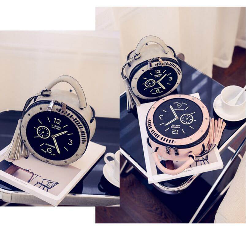 Creative Crossbody Clock Like Handbag - Image 7