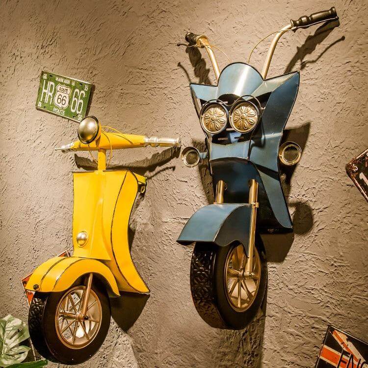 Industry Wall Hanging Motorcycle Decor - Image 0