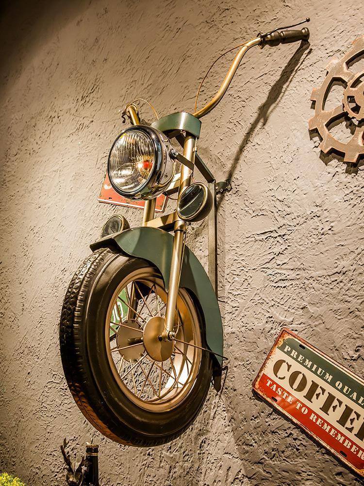 Industry Wall Hanging Motorcycle Decor