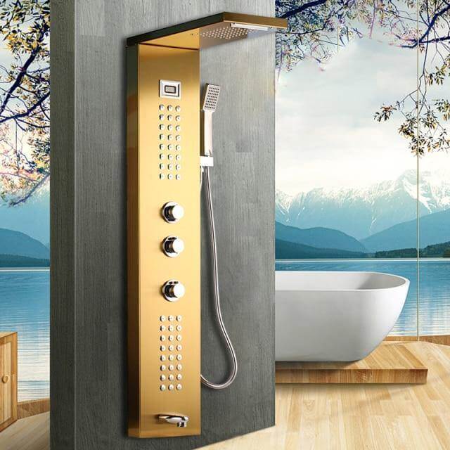 Elegant Digital Massage System Digital Led Panel Shower Sets - Image 16