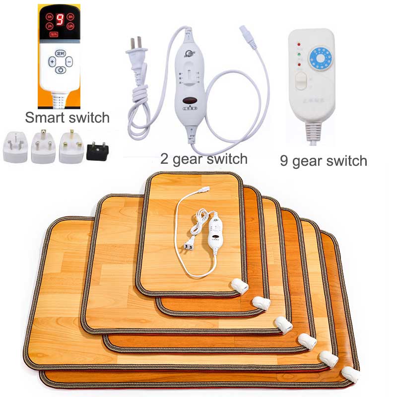 Electric Heated Thermal Foot Floor Mat Carpet - Image 5