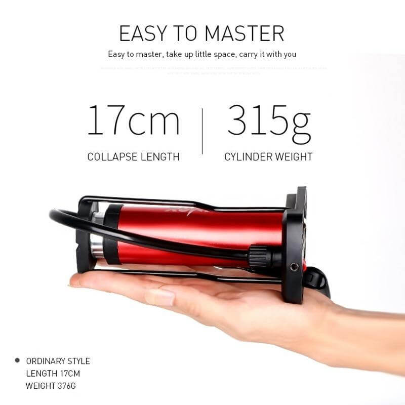 Portable Easy Bike Air Inflator Pedal Pump - Image 3