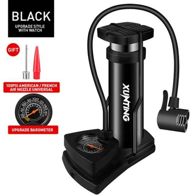 Portable Easy Bike Air Inflator Pedal Pump - Image 8