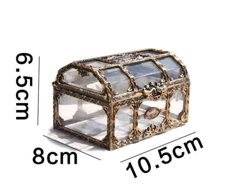 Transparent Pirate Treasure Box Organizer