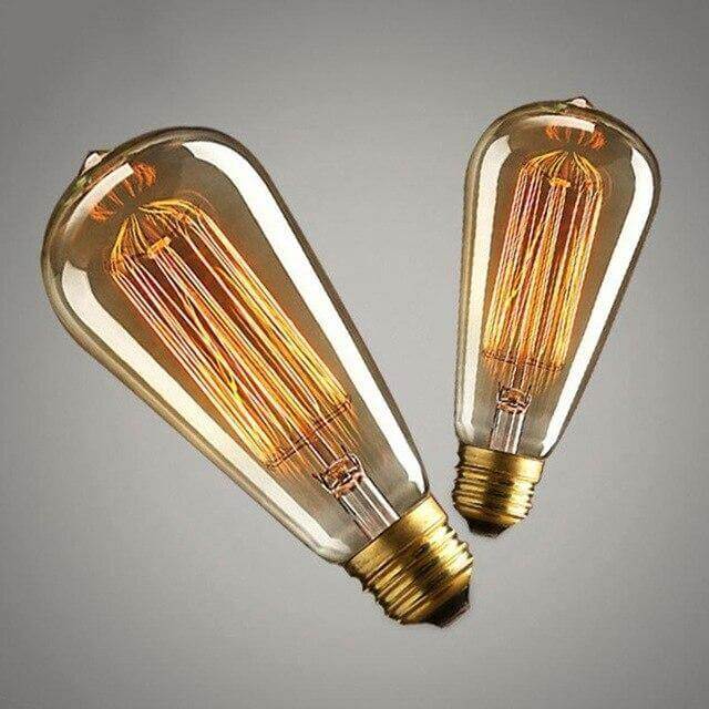 3PCS Retro Vintage Edison Bulb