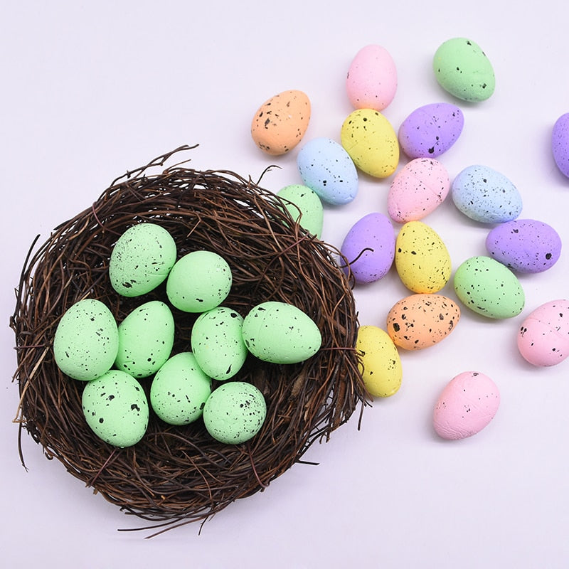 Bird's Nest Foam Decoration for Easter Eggs