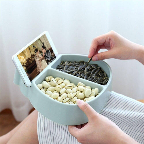 Creative Candy Nut Box with Phone Holder - Image 0
