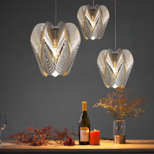 Elegant Led Pendant Loft Style Iron Chandelier Lamp - Image 0