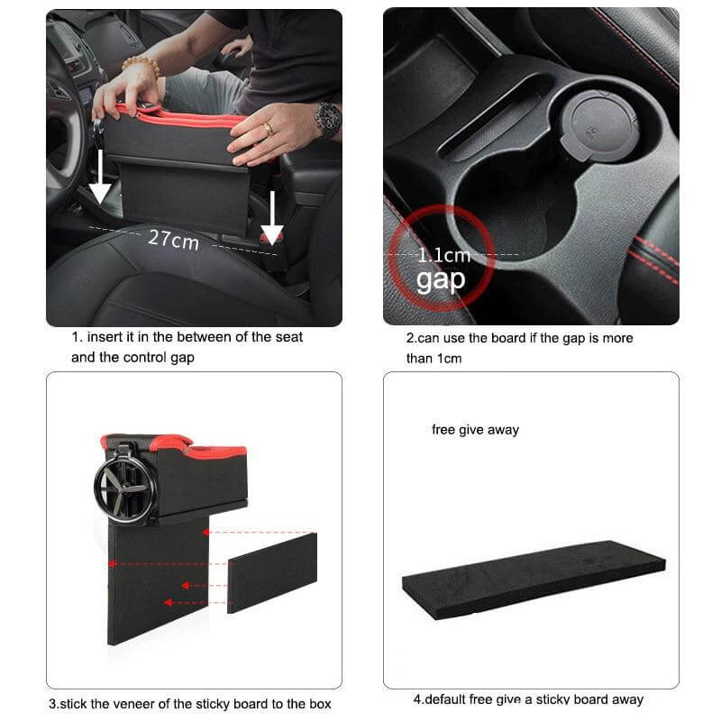 Universal Car Front Seat Storage Organizer - MaviGadget