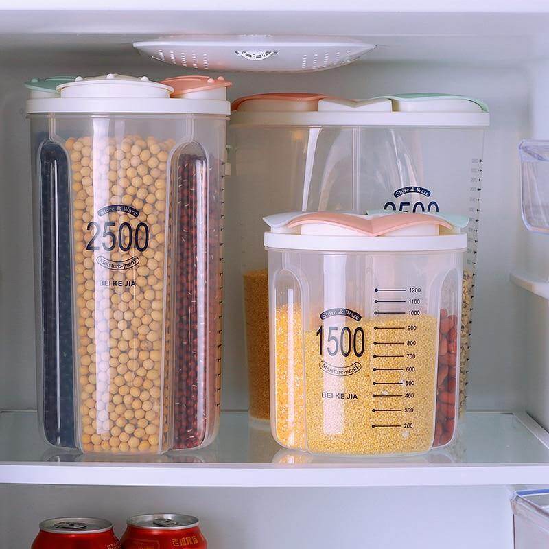 Kitchen Transparent Flower Sealed Storage Tank - Image 8
