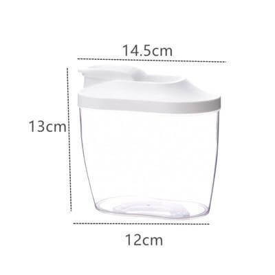 Kitchen Transparent Flower Sealed Storage Tank - Image 4