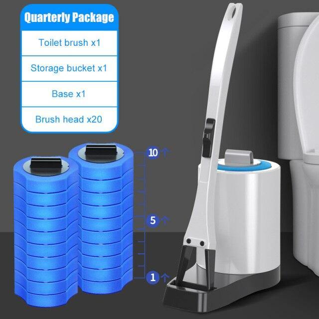 Disposable Household Bathroom Cleaner Brush - Image 3