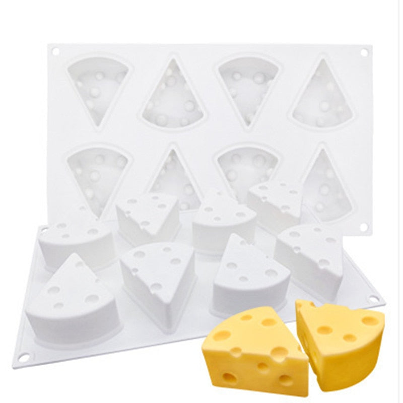 3D Cheese Shape Cake Mold