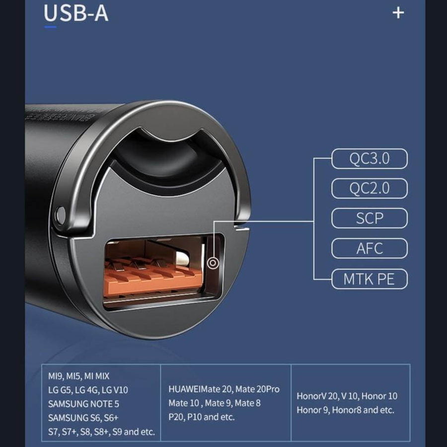 Super Fast Auto Car Phone Charger Socket - Image 2