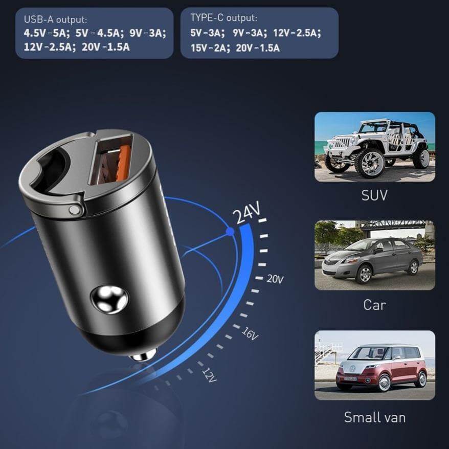 Super Fast Auto Car Phone Charger Socket - Image 7